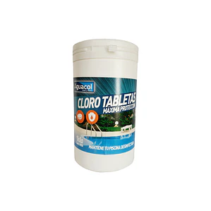 Cloro para piscina en Tabletas 1 kg