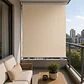 Toldo Vertical  para terraza 1.4 x 2.5 mt Beige Arena - Miniatura 6