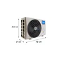 Unidad Exterior Aire Acondicionado Midea Xtra 9.000 Btu - Miniatura 2