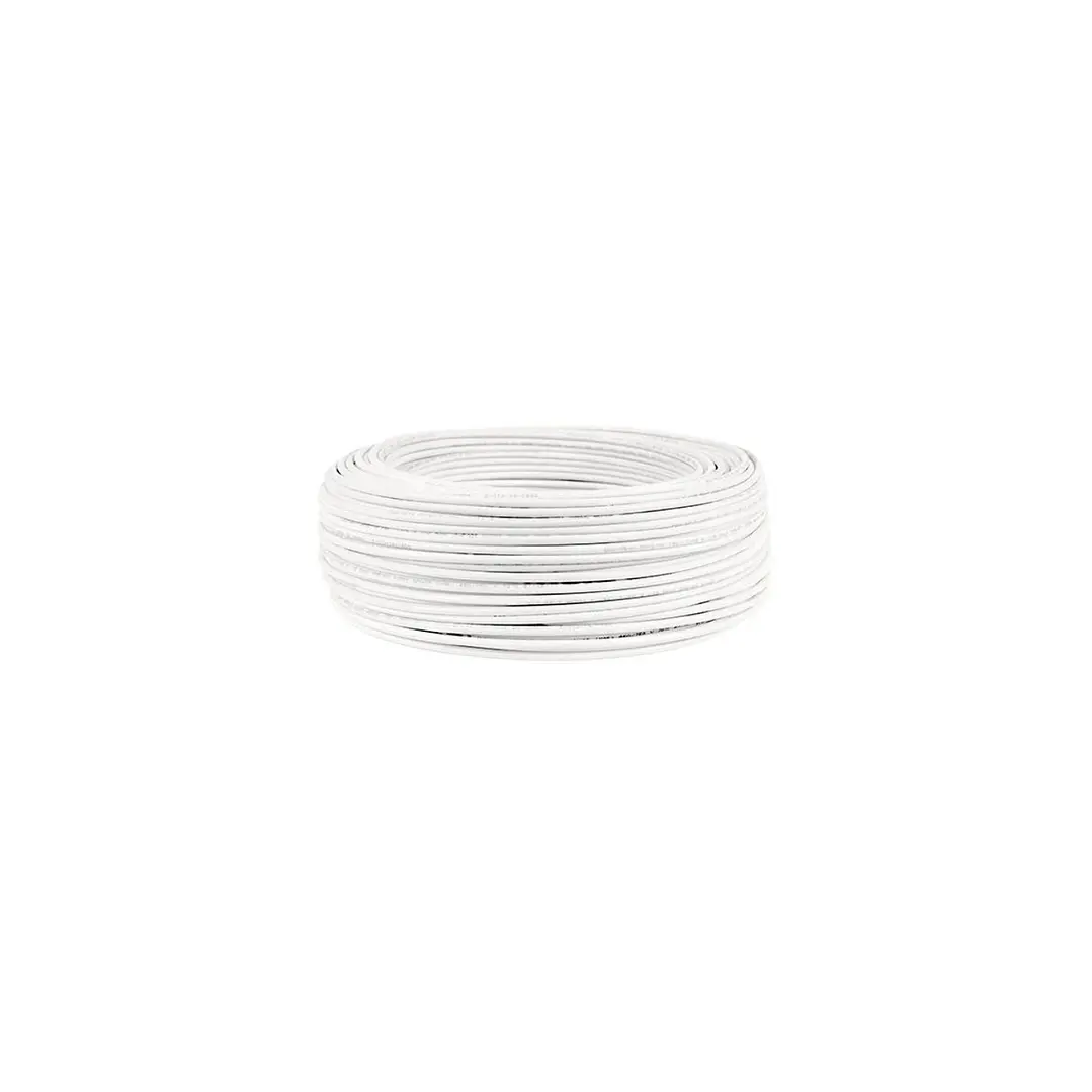 Cable Libre de Halógeno 1.5mm2 100 mt Blanco Madeco 1