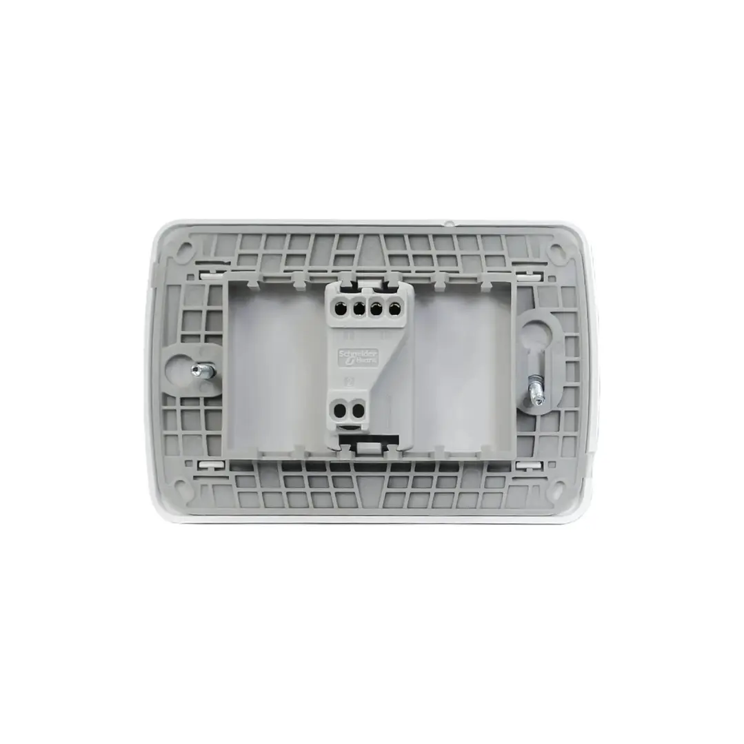 Pulsador timbre armado blanco Miluz S3B62460 Schneider 3