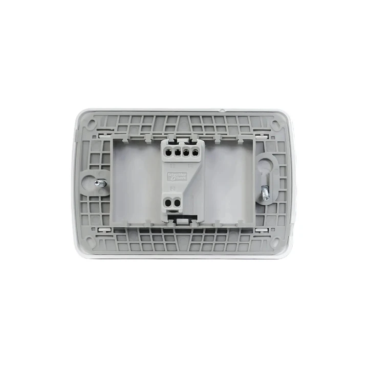 Pulsador timbre armado blanco Miluz S3B62460 Schneider 3