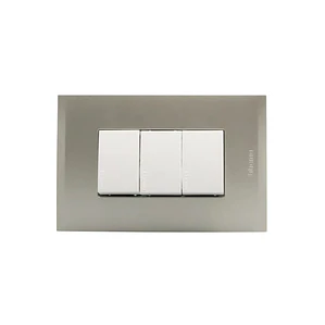 Interruptor triple 9/24 Nobile Blanco Perla SAF2301EBNA