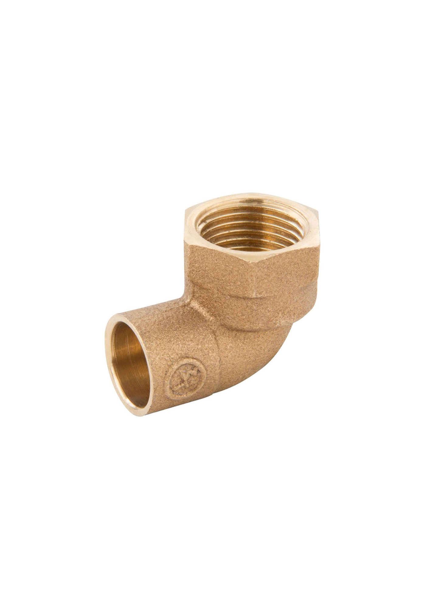 Pack 3 Unidades Codo Bronce 1/2" SO/HI