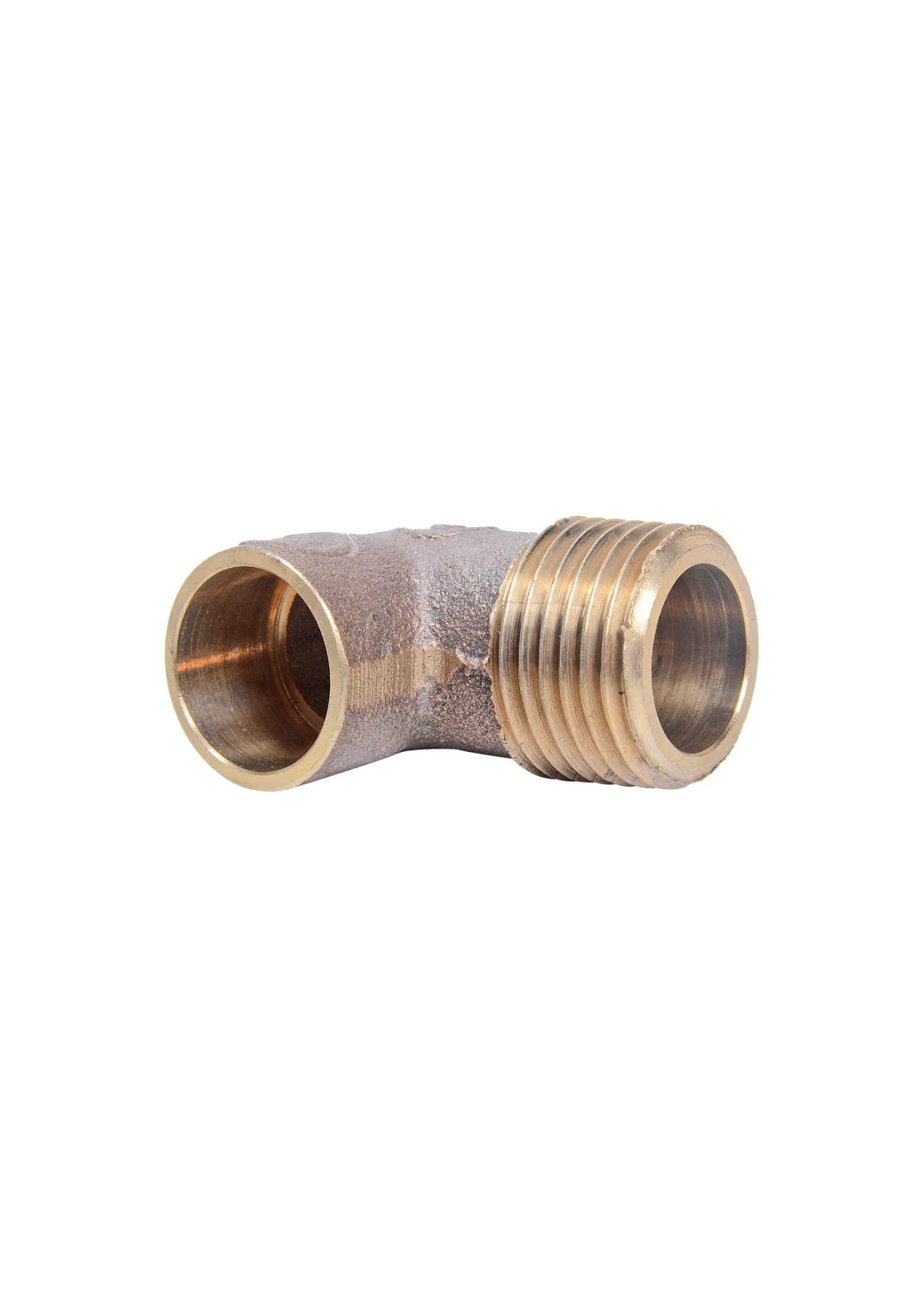Pack 2 unidades Codo Bronce SO/HE 1/2"