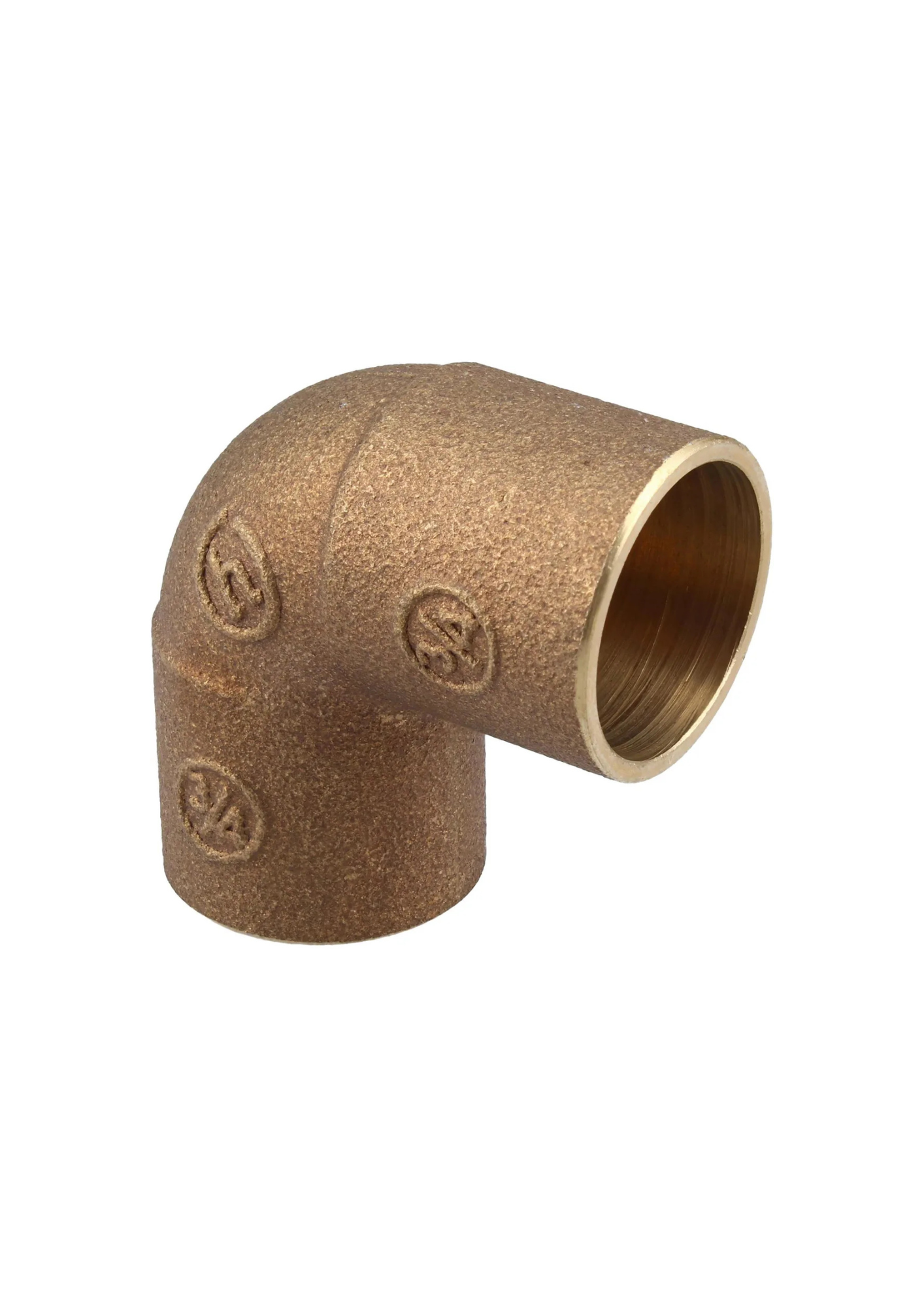 Pack 2 Unidades Codo Bronce SO/SO 3/4"