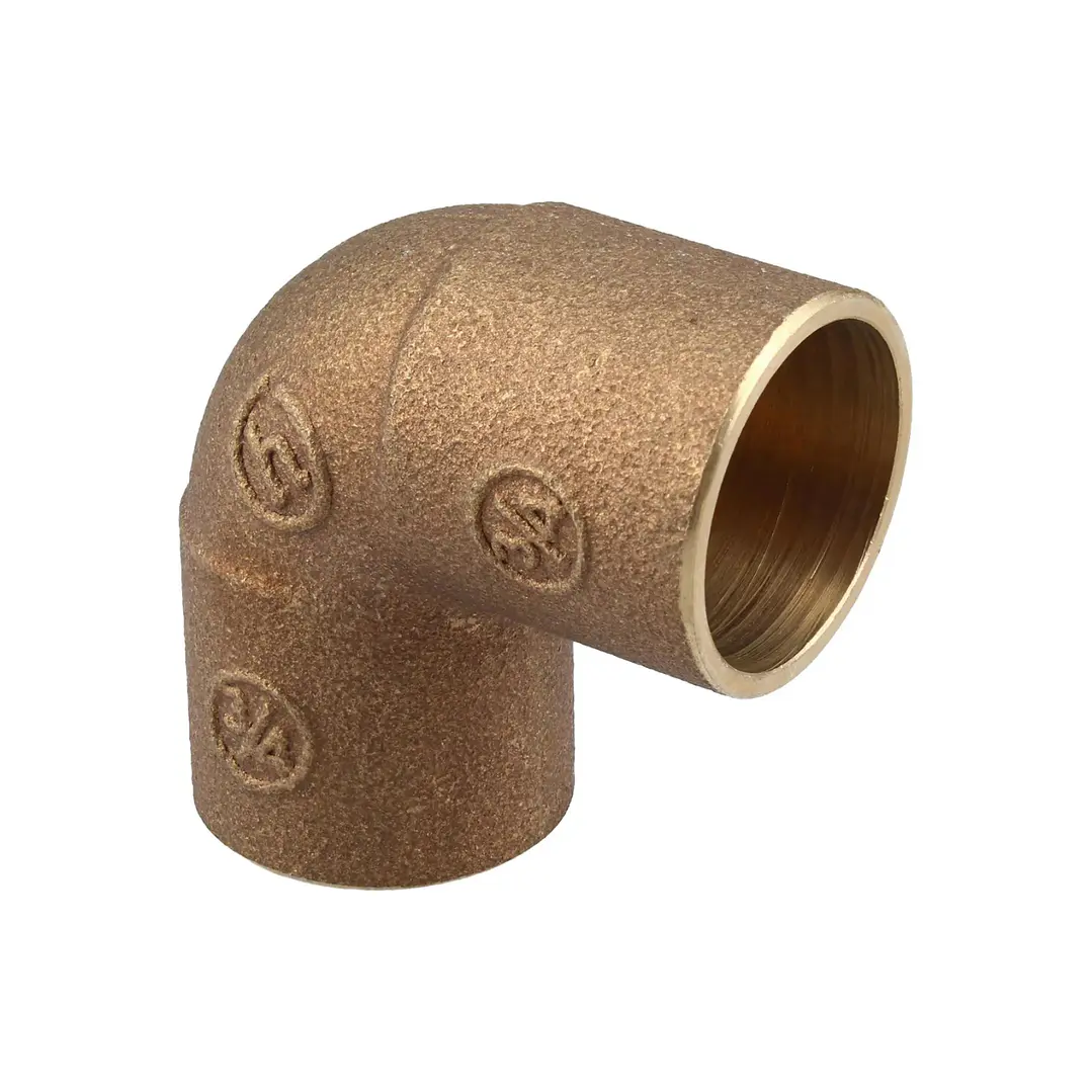 Pack 2 Unidades Codo Bronce SO/SO 3/4