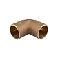 Pack 2 Unidades Codo Bronce SO/SO 3/4
