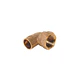 Pack 2 unidades Codo Bronce SO/HI 3/4