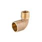 Pack 3 Unidades Codo Bronce SO/HE 3/4 x 1/2 - Miniatura 1
