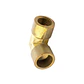 Pack 2 unidades Codo bronce SO/HI 3/8