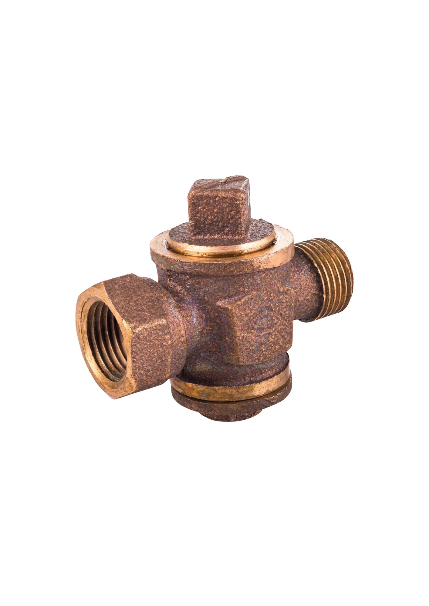 Llave Collar Bronce HI/HE 1/2"
