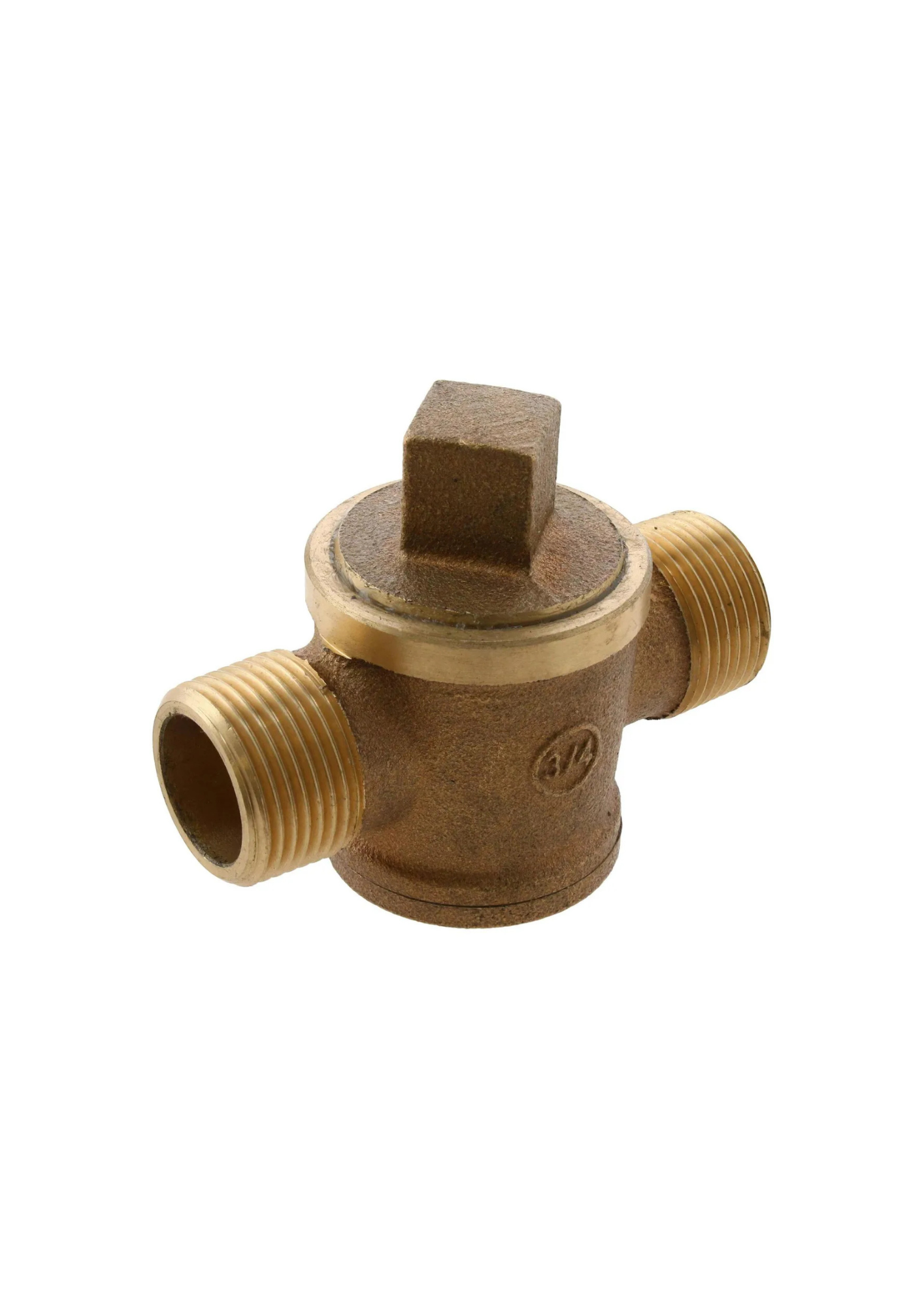 Llave Collar Bronce HE/HE 3/4"