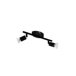 Foco sobrepuesto 2L GU10 Buzz Led Negro
