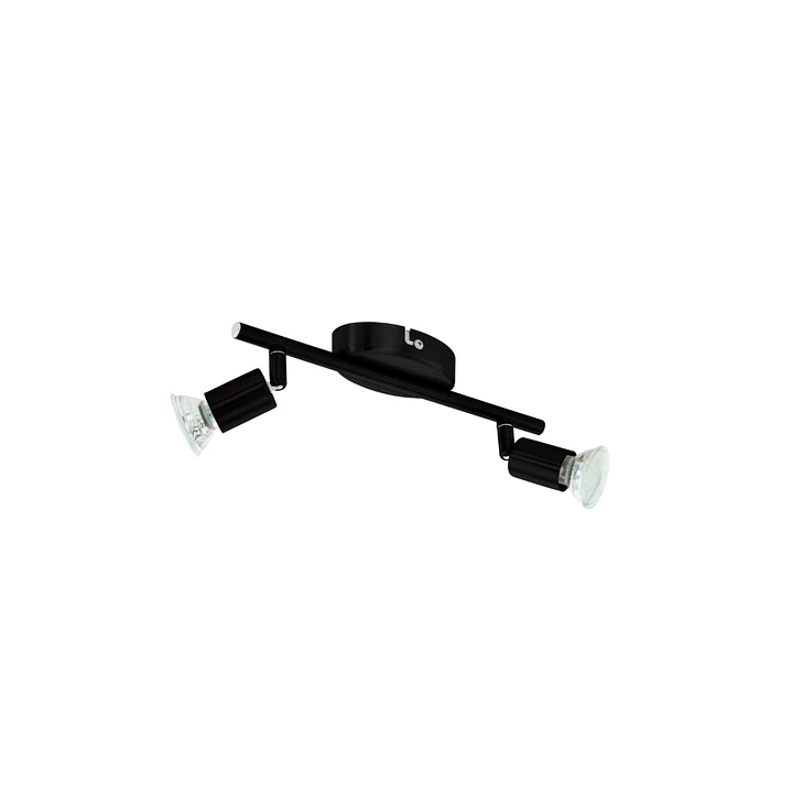 Foco sobrepuesto 2L GU10 Buzz Led Negro 1