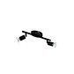 Foco sobrepuesto 2L GU10 Buzz Led Negro - Miniatura 1