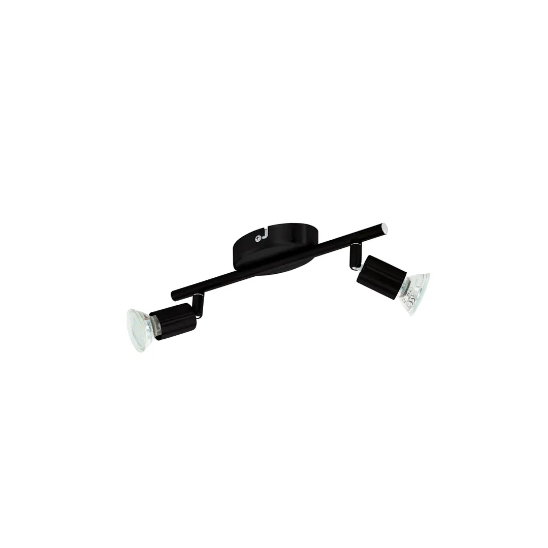 Foco sobrepuesto 2L GU10 Buzz Led Negro 2