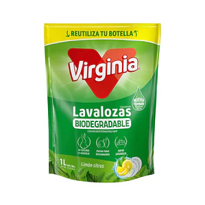 Pack 2 unidades Lavalosa Virginia Limón Citrus 1000ml