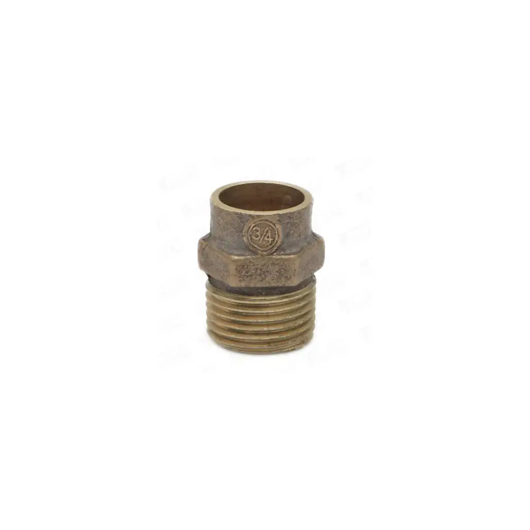 Pack 3 unidades Terminal Bronce 3/4