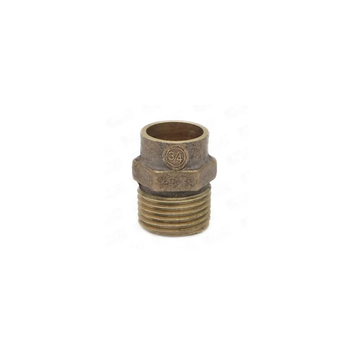 Pack 3 unidades Terminal Bronce 3/4
