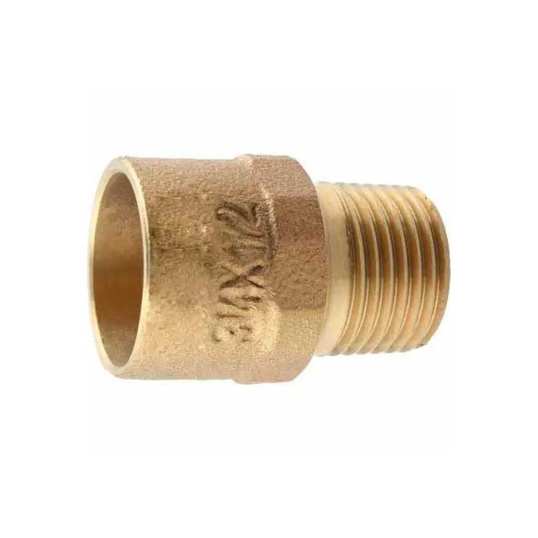 Paack 2 unidades Terminal Bronce 3/4