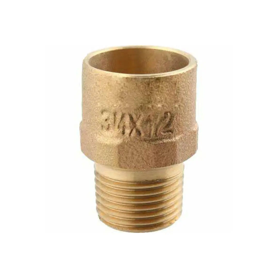 Paack 2 unidades Terminal Bronce 3/4