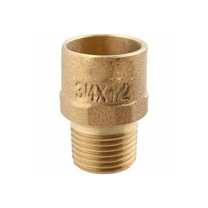 Paack 2 unidades Terminal Bronce 3/4