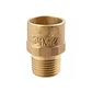 Paack 2 unidades Terminal Bronce 3/4