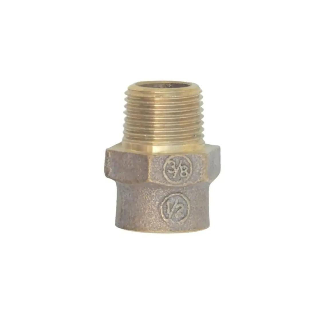 Pack 3 Unidades Terminal Bronce 1/2