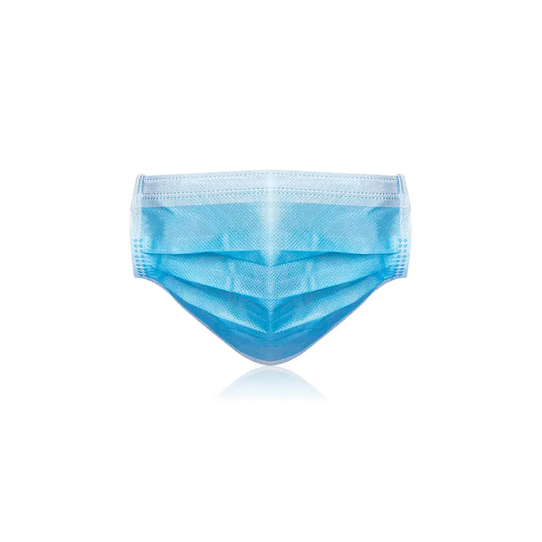 Mascarillas desechables 3 plieges 100 unidades 2