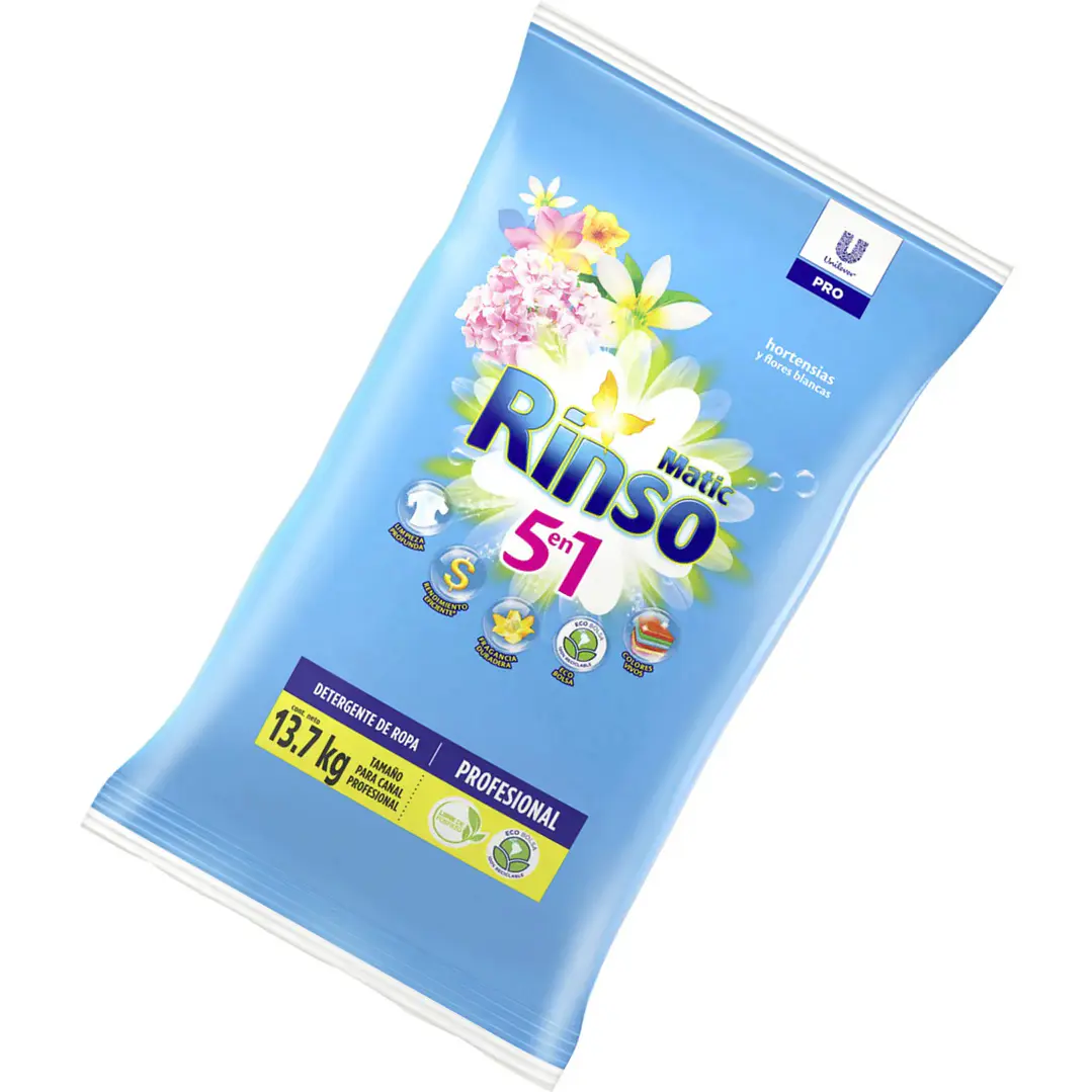 Detergente en polvo 5 en 1 13.7 kg Matic Rinso 2