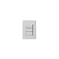 Interruptor Triple Armado 9/32 Blanco Mate S32 - Miniatura 1