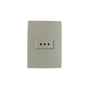 Enchufe Simple 10A Armado Blanco Mate S32