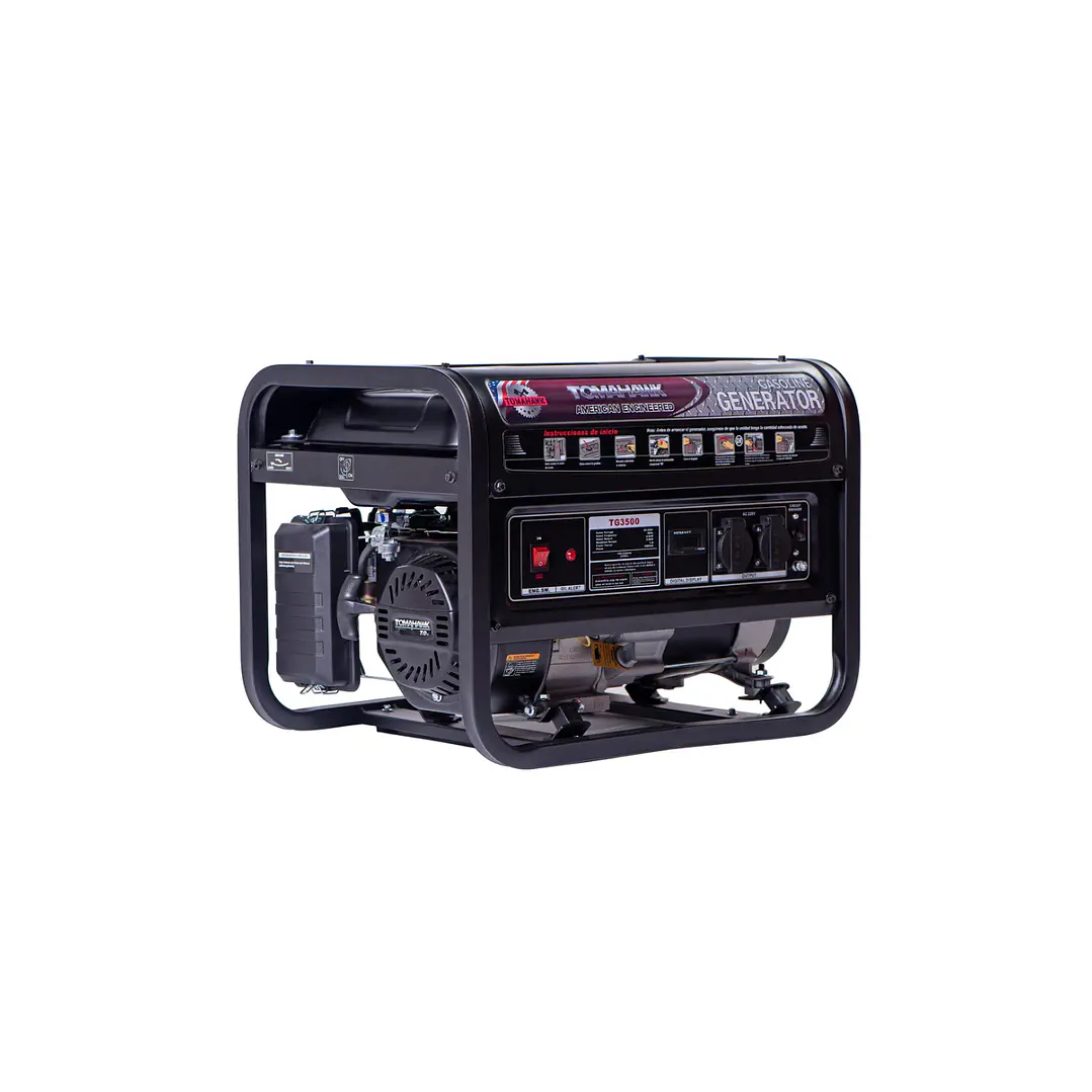 Generador 3.5Kva 16 Amperes Modelo TG3500 Tomahawk Power 2