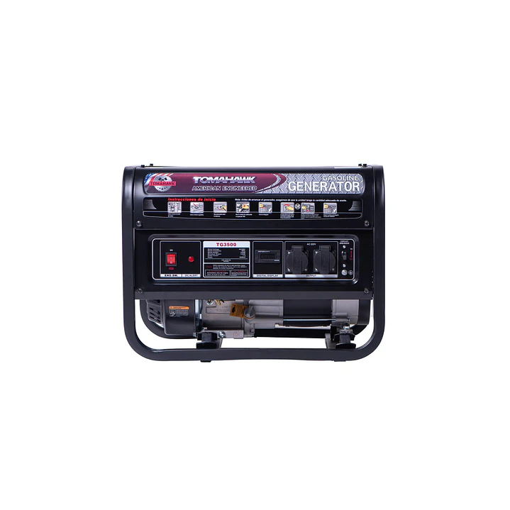 Generador 3.5Kva 16 Amperes Modelo TG3500 Tomahawk Power 1