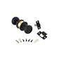 Cerradura Cilíndrica Odis 206 Simple Paso Negro Mate - Miniatura 3