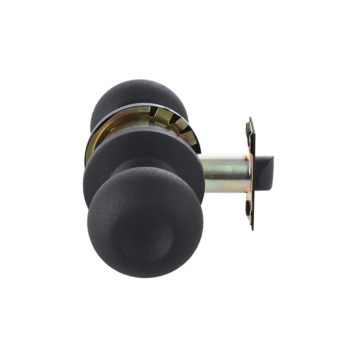Cerradura Cilíndrica Odis 206 Simple Paso Negro Mate 1