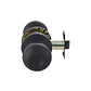 Cerradura Cilíndrica Odis 206 Simple Paso Negro Mate - Miniatura 1
