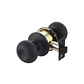 Cerradura Cilíndrica Odis 206 Simple Paso Negro Mate - Miniatura 2