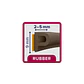Cinta selladora Autoadhesiva Perfil P 9mm x 2 - 5 mm x 6 mt - Miniatura 2