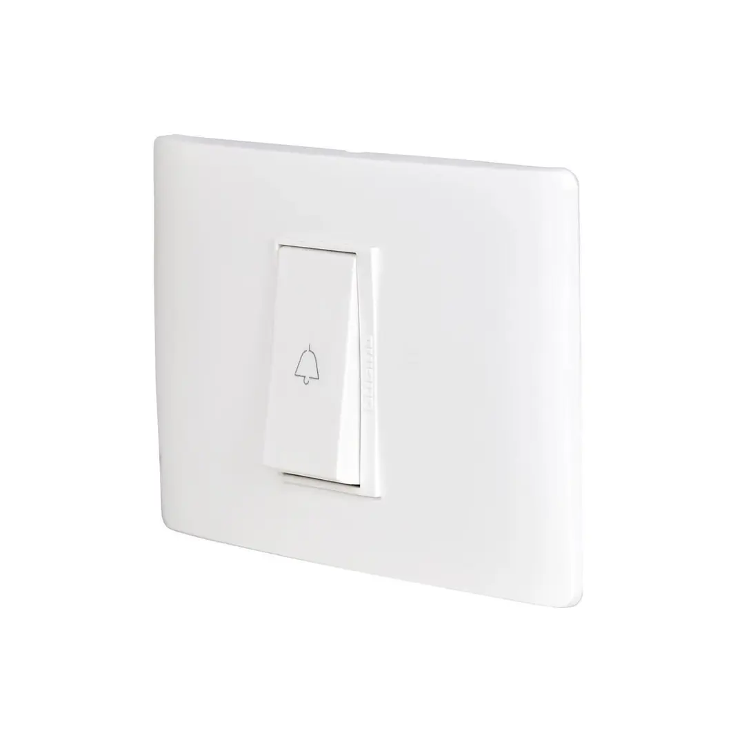 Interruptor Timbre Blanco Luzica Bticino 1