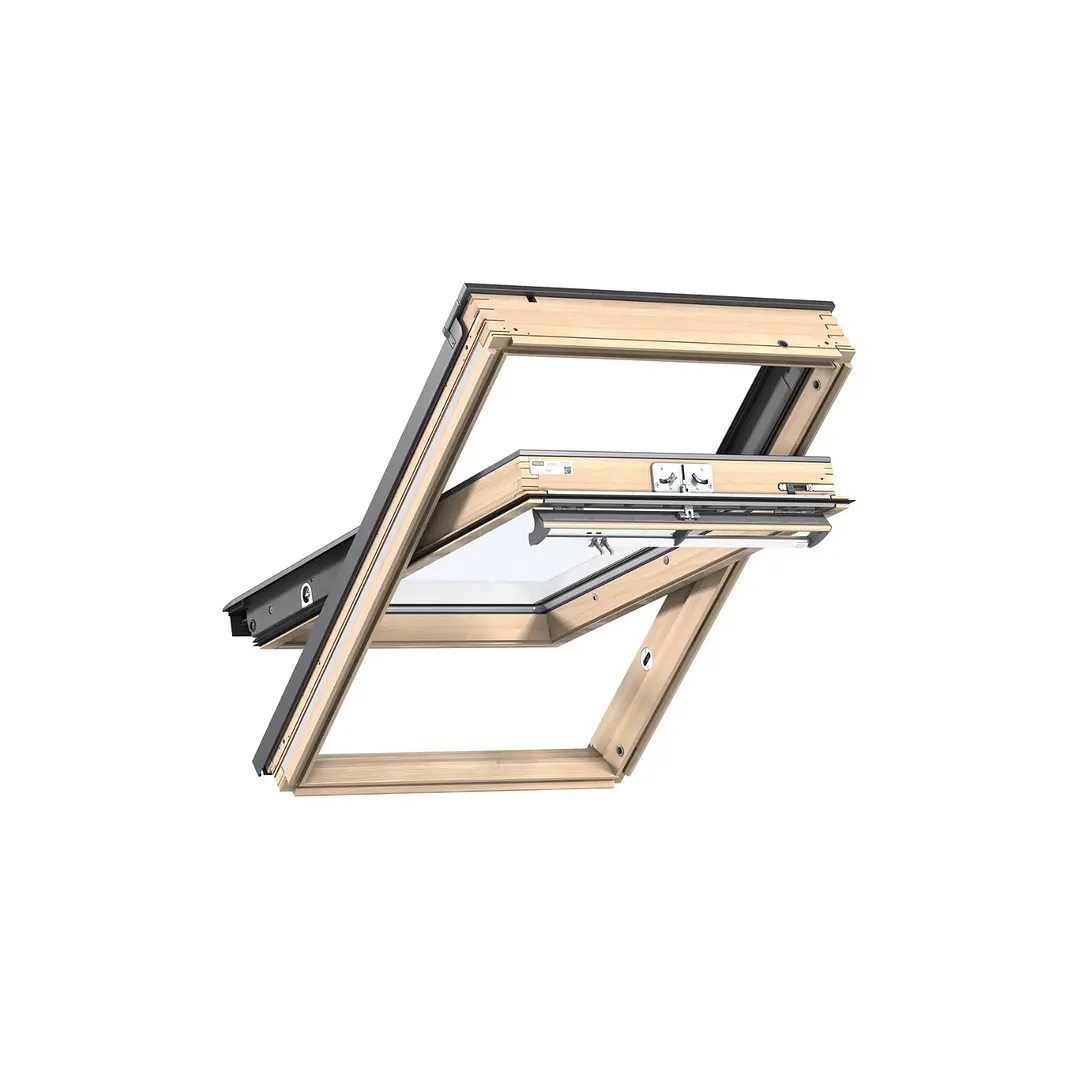 Pack Ventana de techo 66x118 cm Velux FK06 + Cerco Liso 1