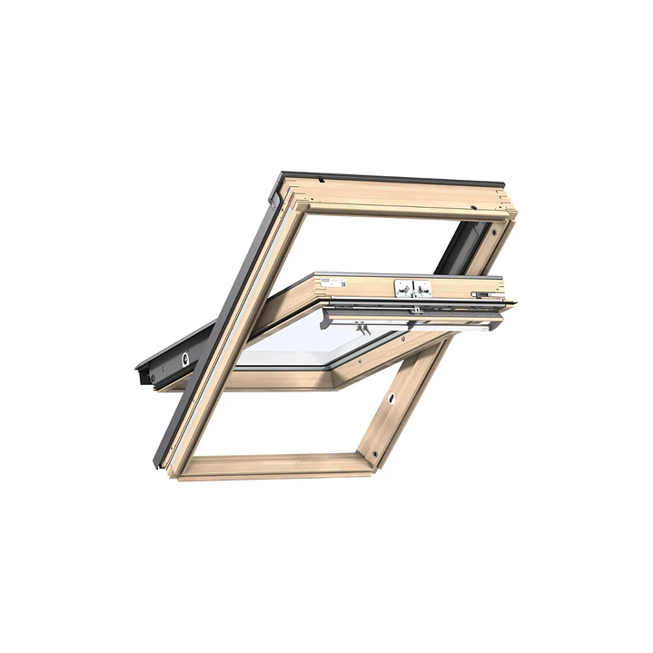 Pack Ventana de techo 66x118 cm Velux FK06 + Cerco Liso 1