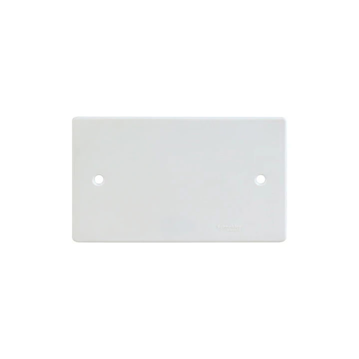 Pack 10 unidades Tapa ciega plástica blanca Schneider 1