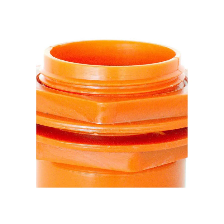 Pack 4 unidades Terminal PVC HE con tuerca 25 mm Conduit 1