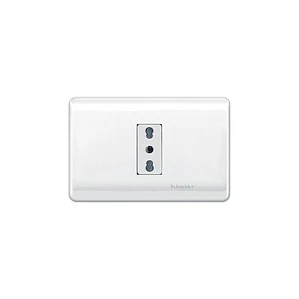 Enchufe Simple 10/16A Genesis Blanco Schneider