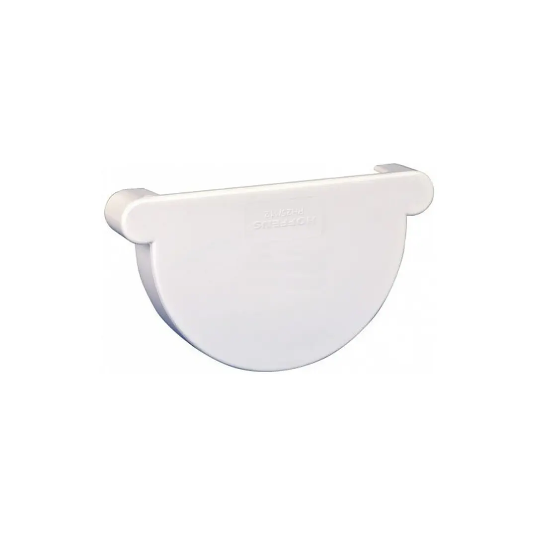Pack 4 unidades Tapa Canaleta PVC PH25 Hoffens Blanco 2