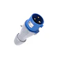 Enchufe Macho Volante 2P + T 32A/220V IP44 Legrand 555234-8 - Miniatura 2