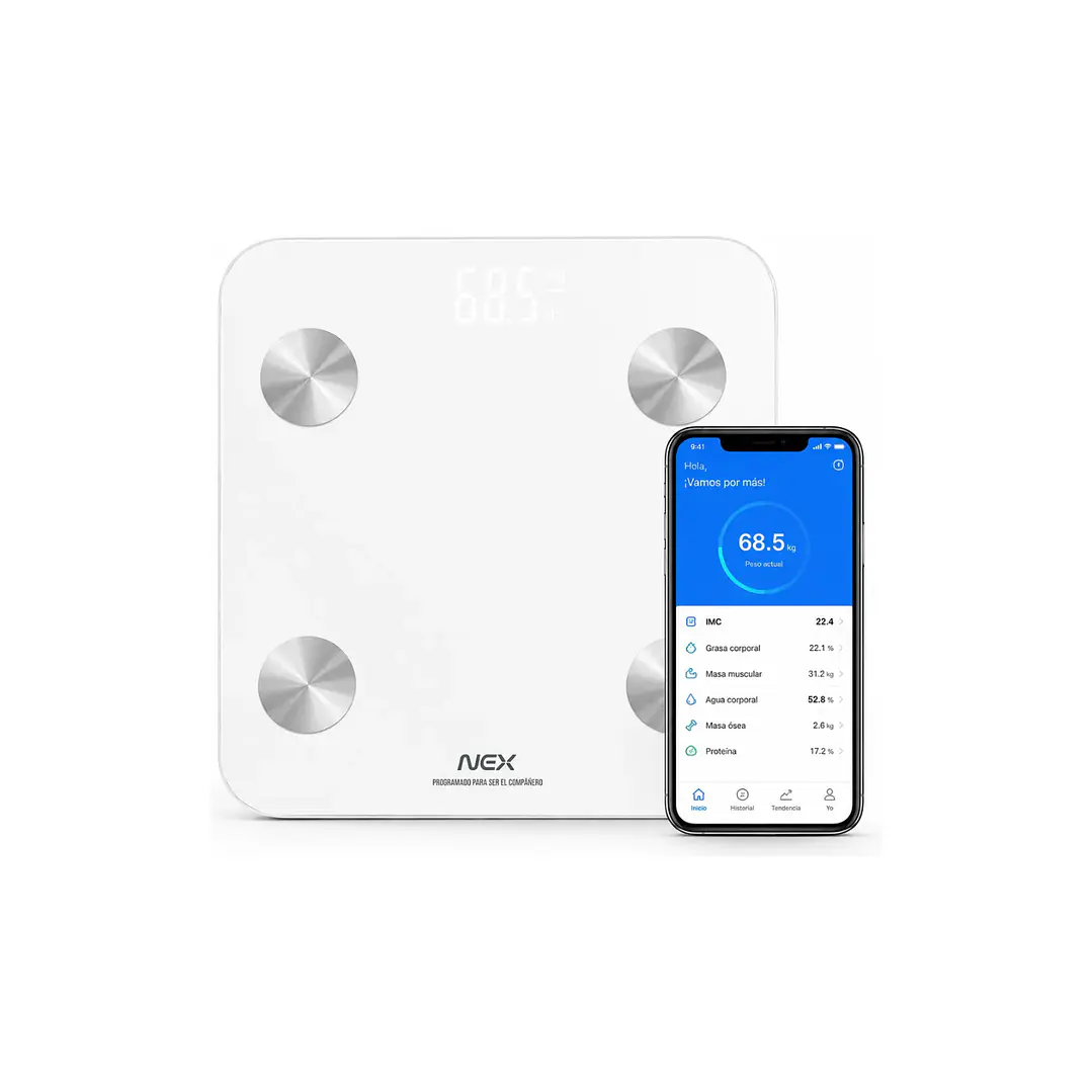 Balanza baño recargable Smart Nex 1