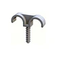 Pack 100 u Fijación P/tubería Fix-Ring Doble S/Tornillo 16mm - Miniatura 2